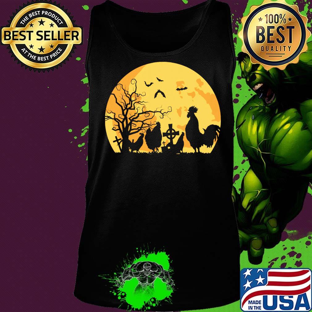 Halloween moon chicken classic s Tank top Halloween moon chicken classic s Tank top