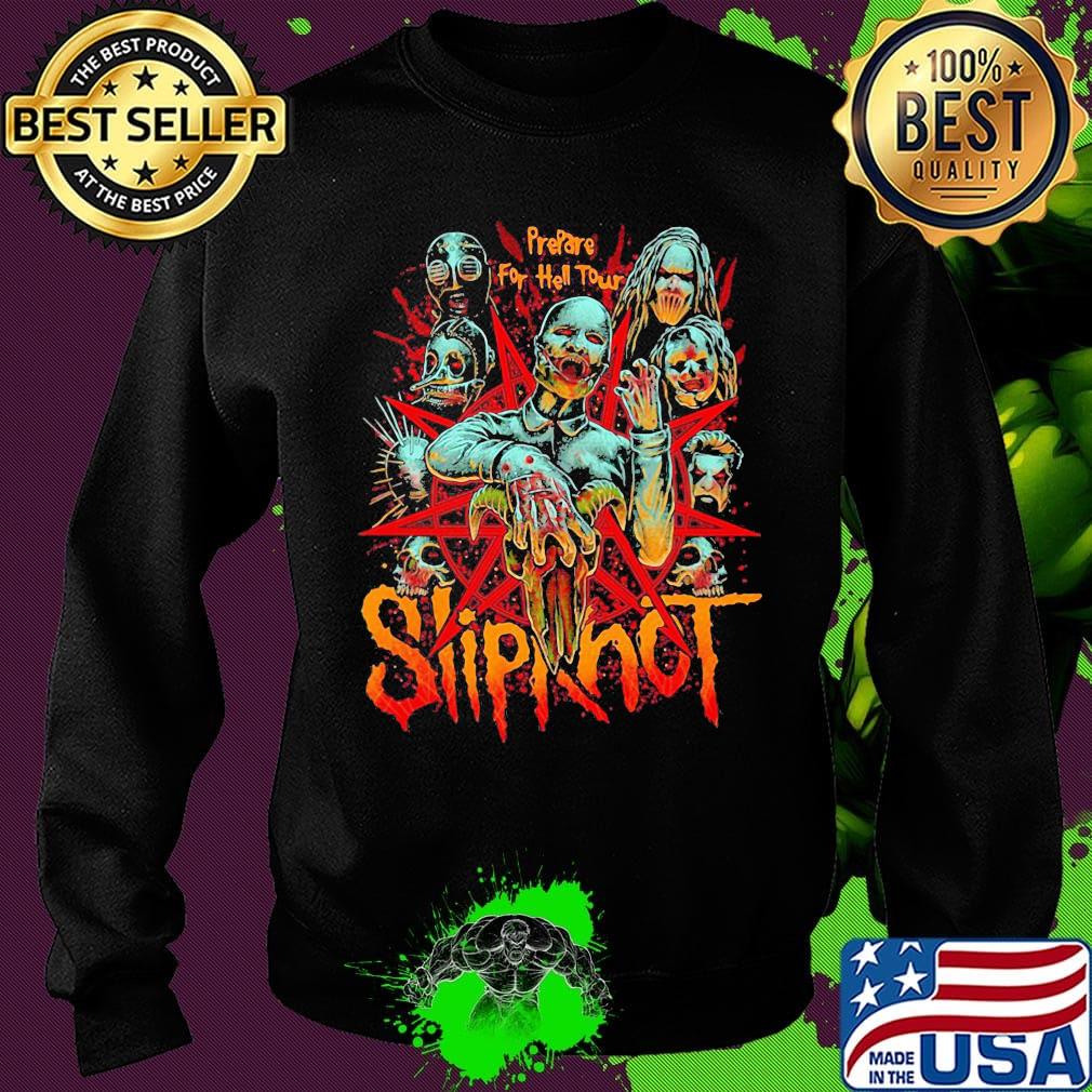 Halloween slipknot band horror prepare for hell tour s Sweater Halloween slipknot band horror prepare for hell tour s Sweater