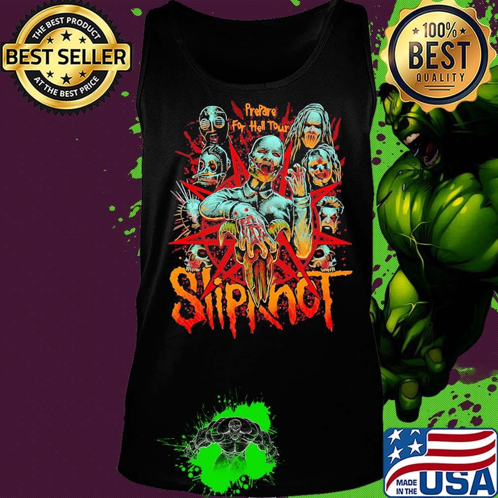 Halloween slipknot band horror prepare for hell tour s Tank top Halloween slipknot band horror prepare for hell tour s Tank top