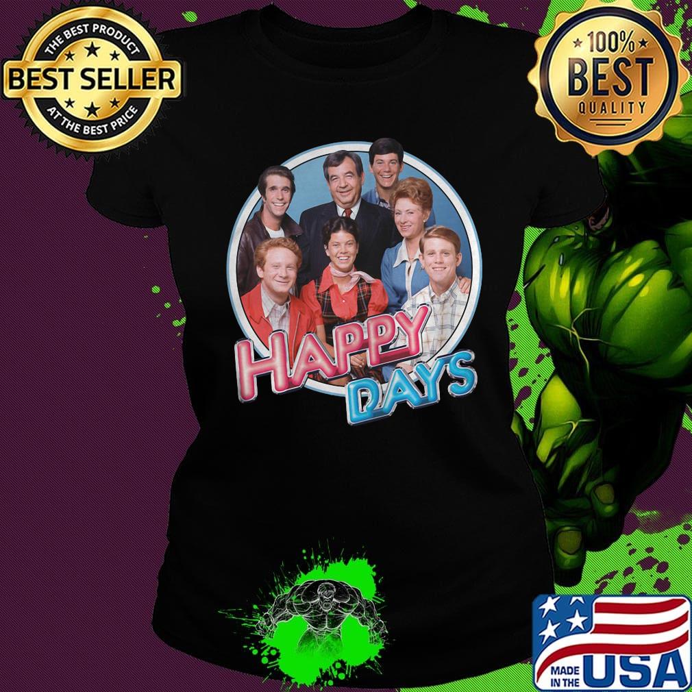 Happy days characters retro s Ladies tee Happy days characters retro s Ladies tee