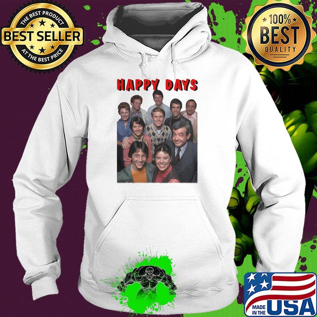 Happy days characters smiling retro s Hoodie Happy days characters smiling retro s Hoodie
