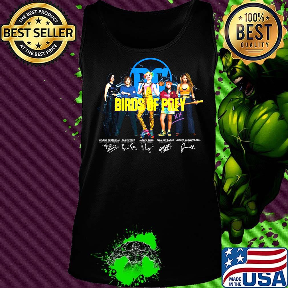 Harley quinn birds of prey signatures s Tank top Harley quinn birds of prey signatures s Tank top