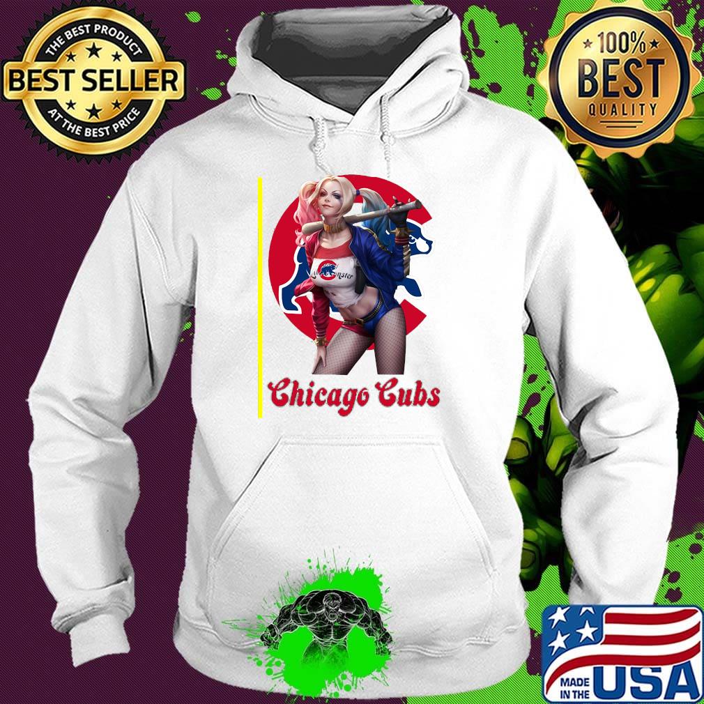Harley quinn chicago cubs baseball s Hoodie Harley quinn chicago cubs baseball s Hoodie