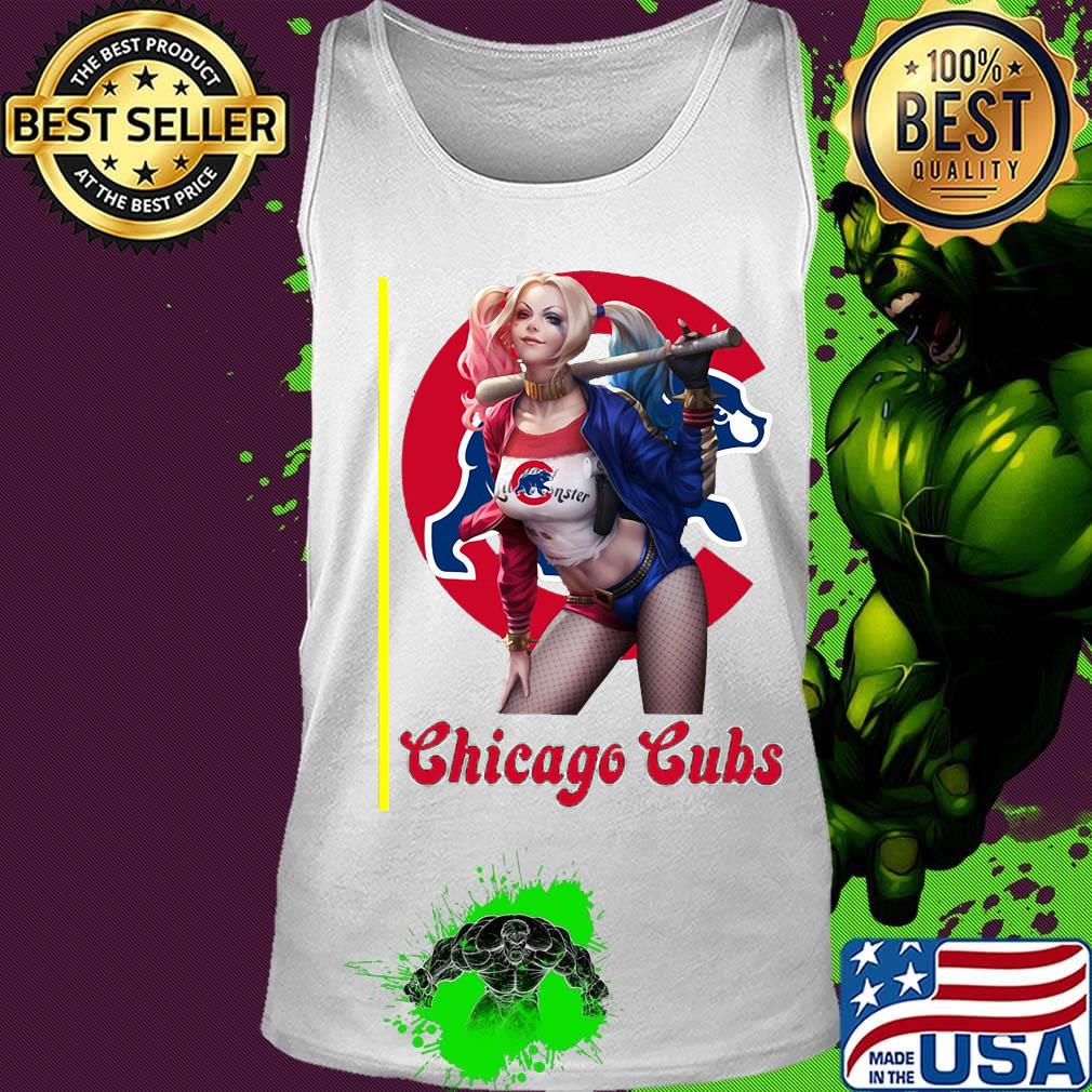 Harley quinn chicago cubs baseball s Tank top Harley quinn chicago cubs baseball s Tank top