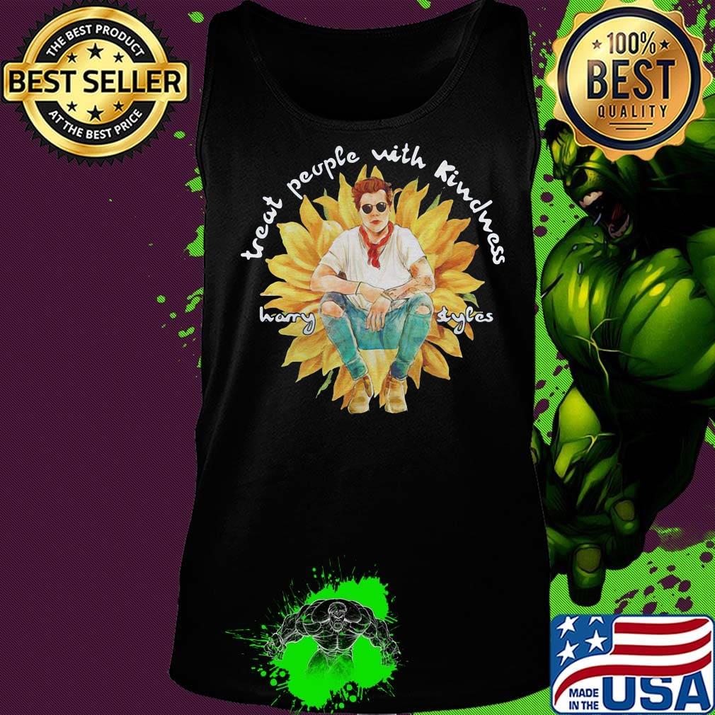 Harry styles treat people with kindness sunflowers s Tank top Harry styles treat people with kindness sunflowers s Tank top
