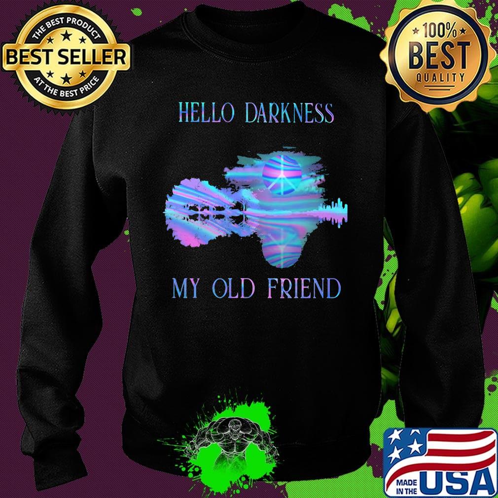 Hippie hello darkness my old friend s Sweater Hippie hello darkness my old friend s Sweater