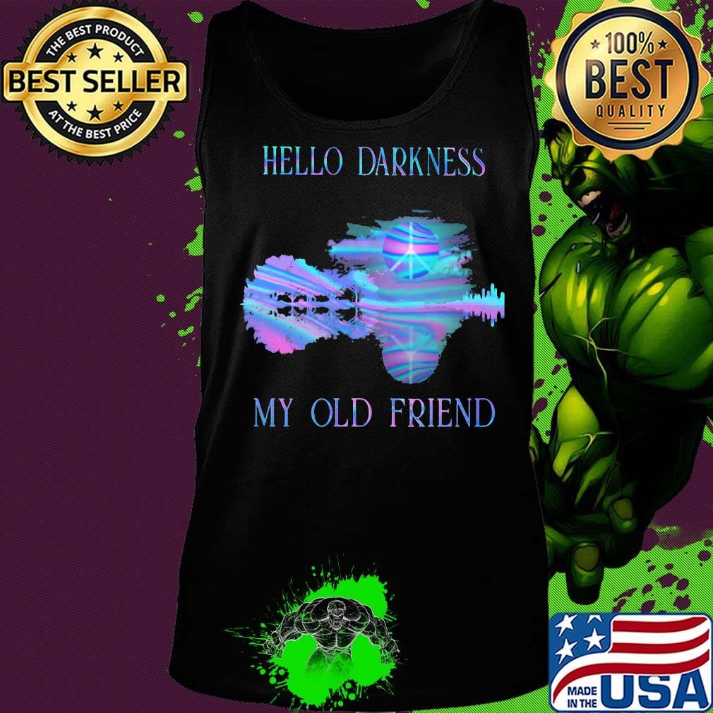 Hippie hello darkness my old friend s Tank top Hippie hello darkness my old friend s Tank top
