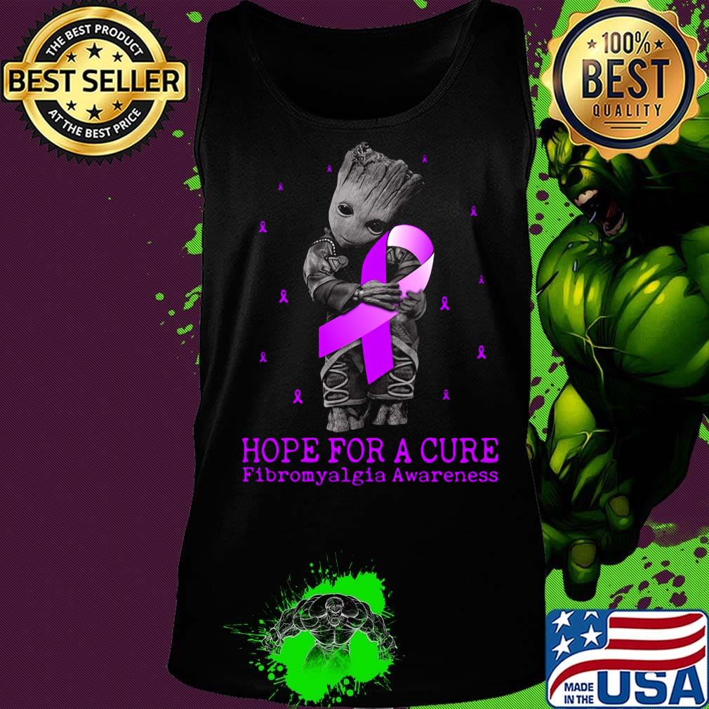 Hope for a cure fibromyalgia awareness alien s Tank top Hope for a cure fibromyalgia awareness alien s Tank top