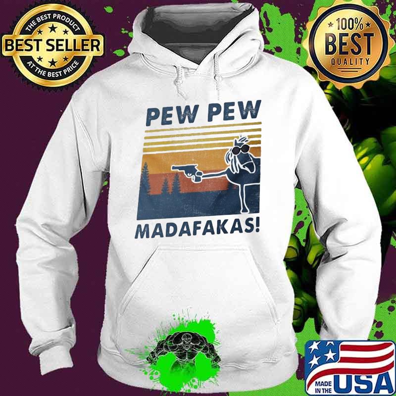 Horse Pew Pew Madafakas Vintage retro s Hoodie Horse Pew Pew Madafakas Vintage retro s Hoodie