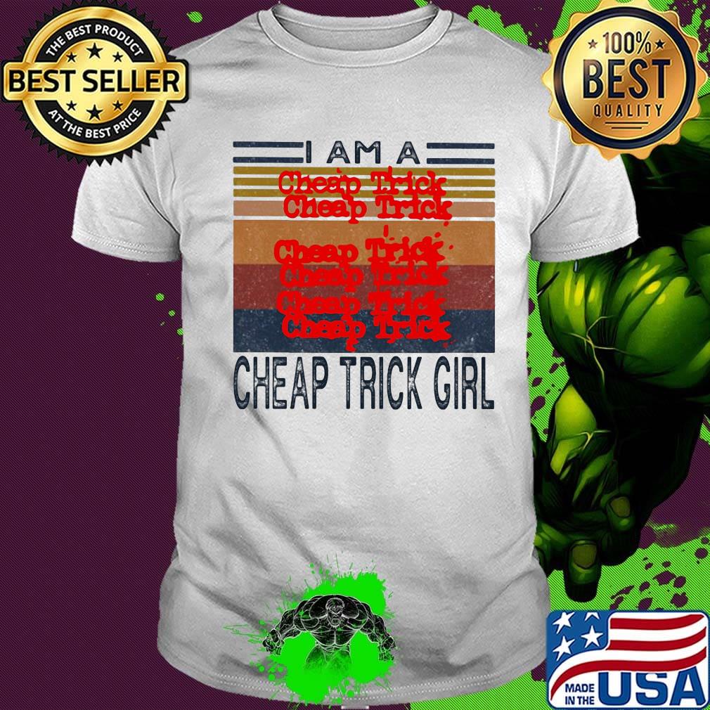 I am a cheap trick girl vintage retro shirt