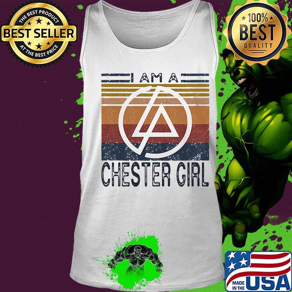 I am a chester girl vintage retro s Tank top I am a chester girl vintage retro s Tank top