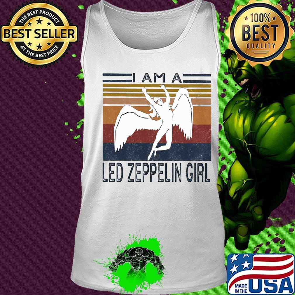 I am a led zeppelin girl vintage retro s Tank top I am a led zeppelin girl vintage retro s Tank top