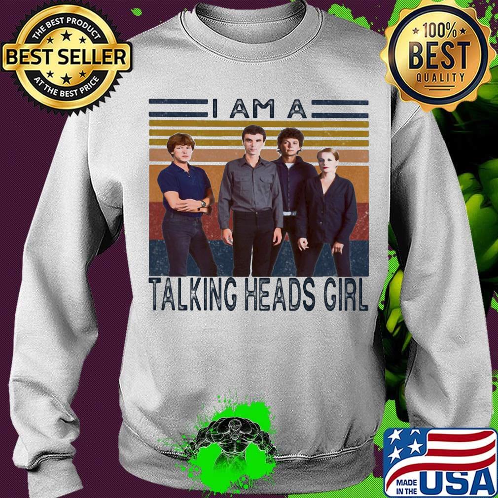 I am a talking heads girl vintage retro s Sweater I am a talking heads girl vintage retro s Sweater