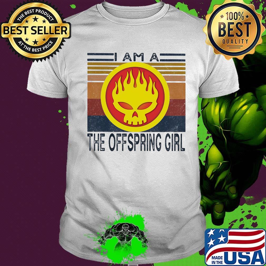 I am a the offspring girl vintage retro shirt