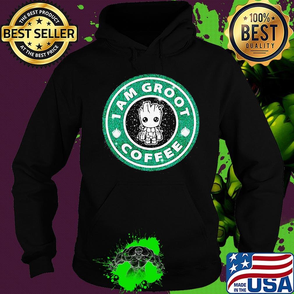 I am baby groot coffee diamond s Hoodie I am baby groot coffee diamond s Hoodie
