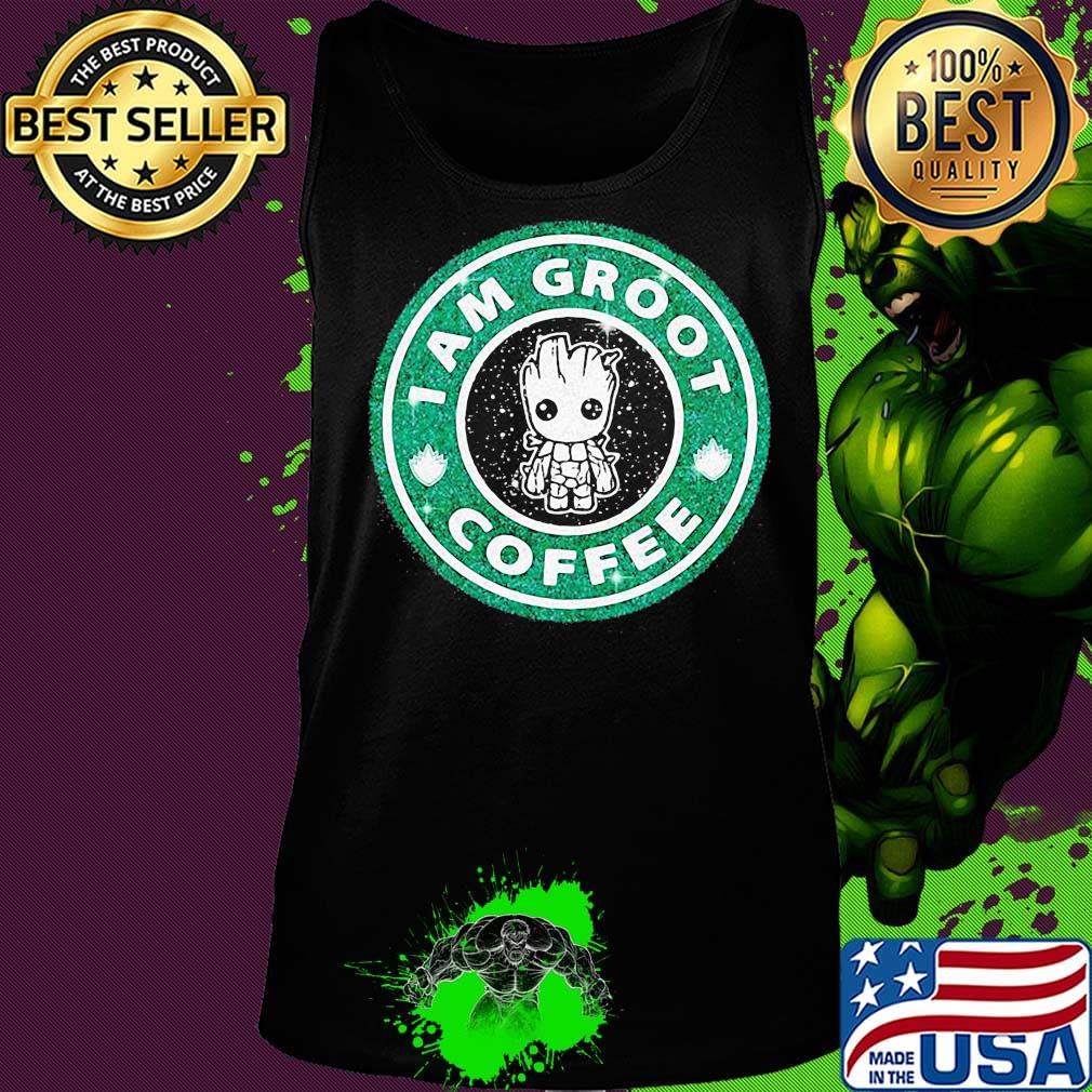 I am baby groot coffee diamond s Tank top I am baby groot coffee diamond s Tank top