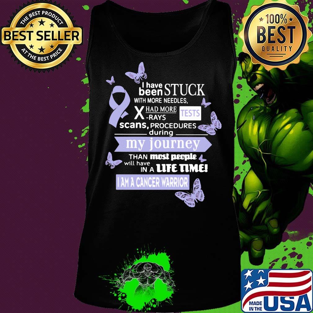 I have been stuck x-rays tests my journey most people in a life time I am a cancer warrior s Tank top I have been stuck x-rays tests my journey most people in a life time I am a cancer warrior s Tank top