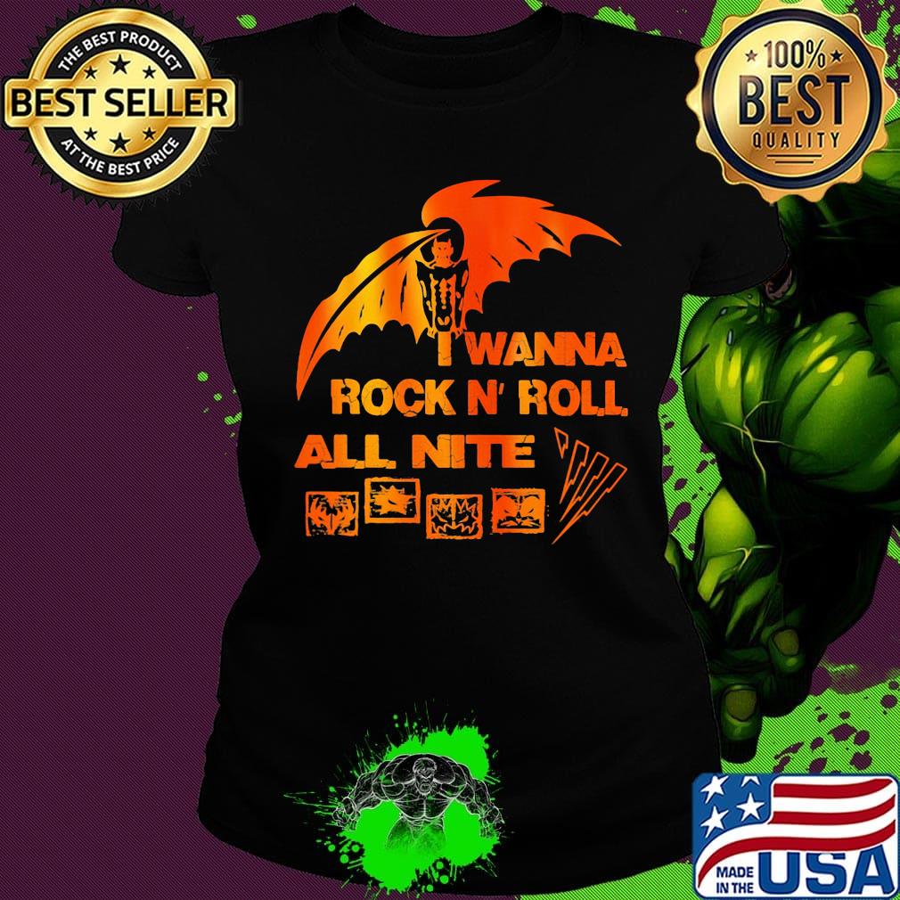 I wanna rock N'roll all nite s Ladies tee I wanna rock N'roll all nite s Ladies tee
