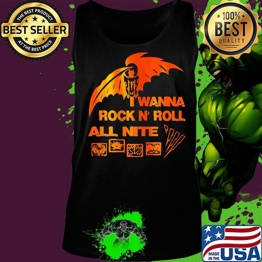 I wanna rock N'roll all nite s Tank top I wanna rock N'roll all nite s Tank top
