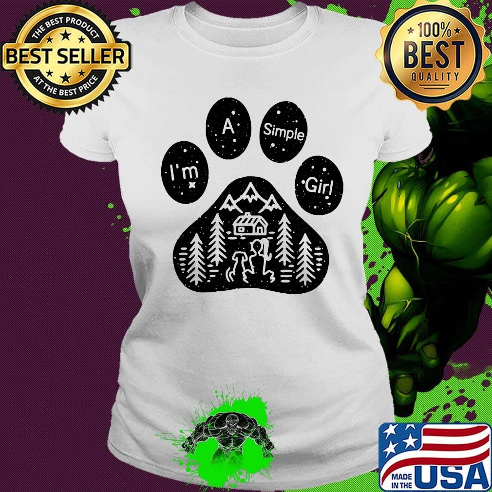 Im A Simple Girl Dog Costume For Man Shirt Ladies tee Im A Simple Girl Dog Costume For Man Shirt Ladies tee