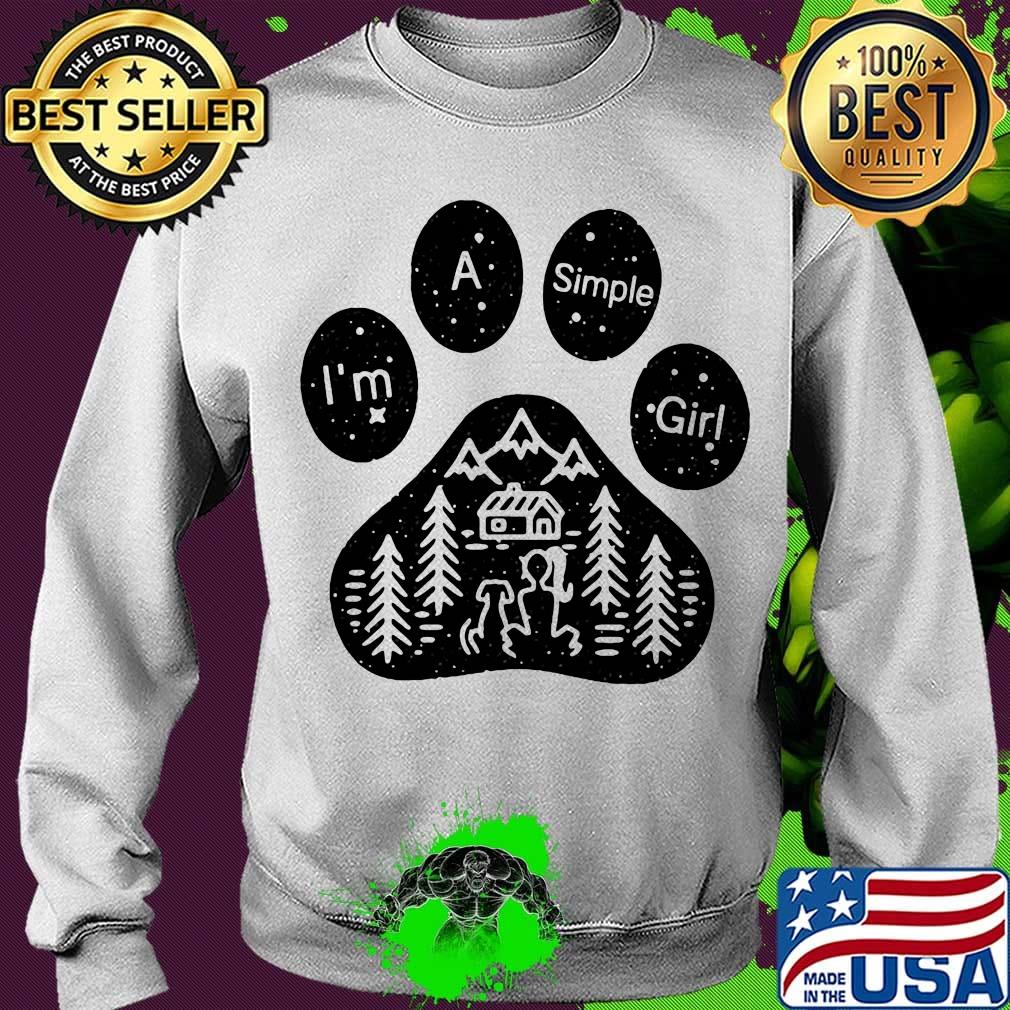 Im A Simple Girl Dog Costume For Man Shirt Sweater Im A Simple Girl Dog Costume For Man Shirt Sweater
