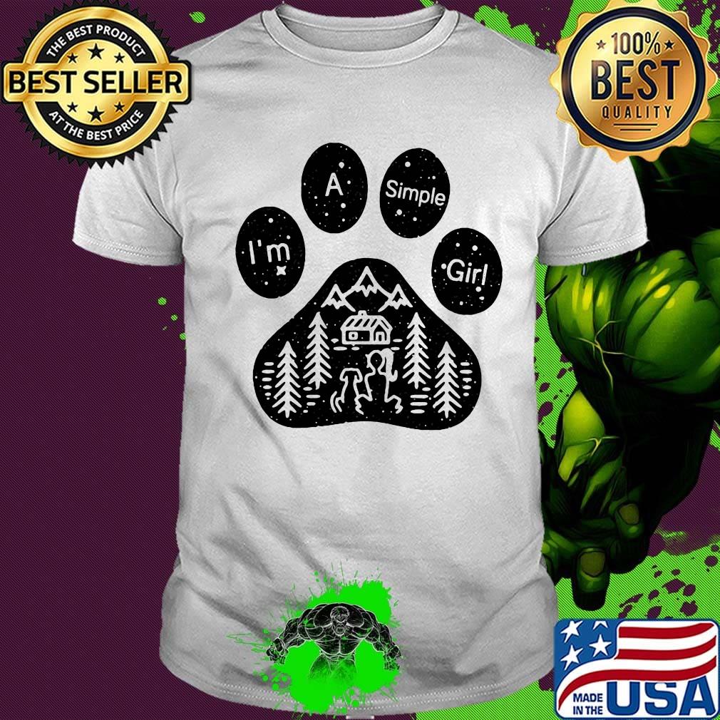 Im A Simple Girl Dog Costume For Man Shirt