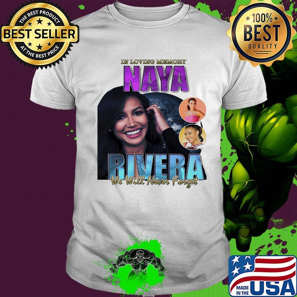 In loving memory naya rivera we will never forget rip shirt