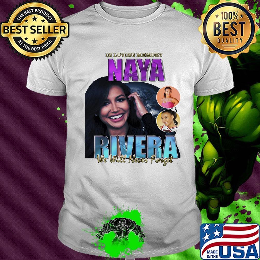 In loving memory naya rivera we will never forget shirt