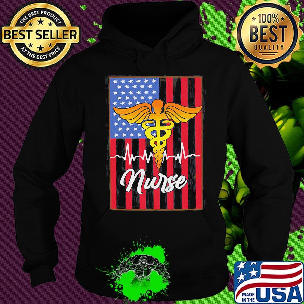 Independence day caduceus beat nurse s Hoodie Independence day caduceus beat nurse s Hoodie