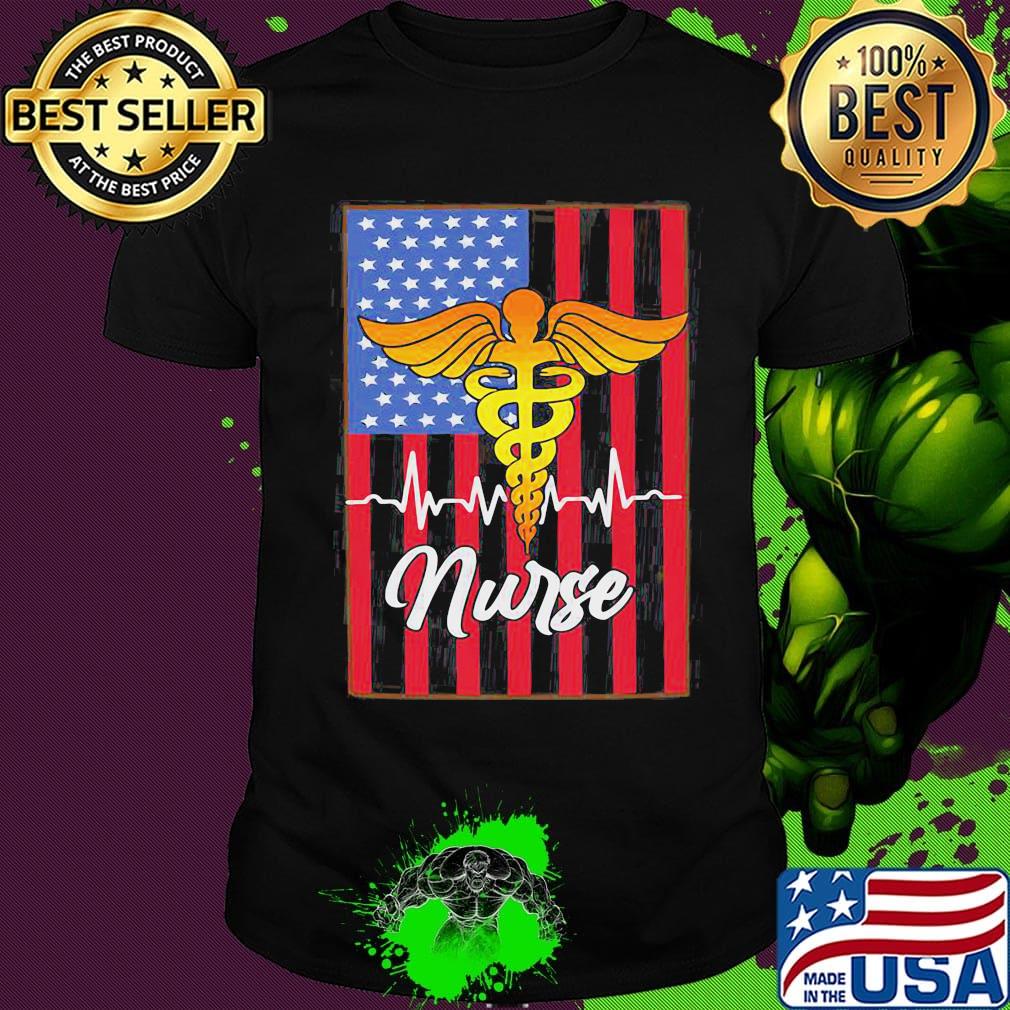 Independence day caduceus beat nurse shirt