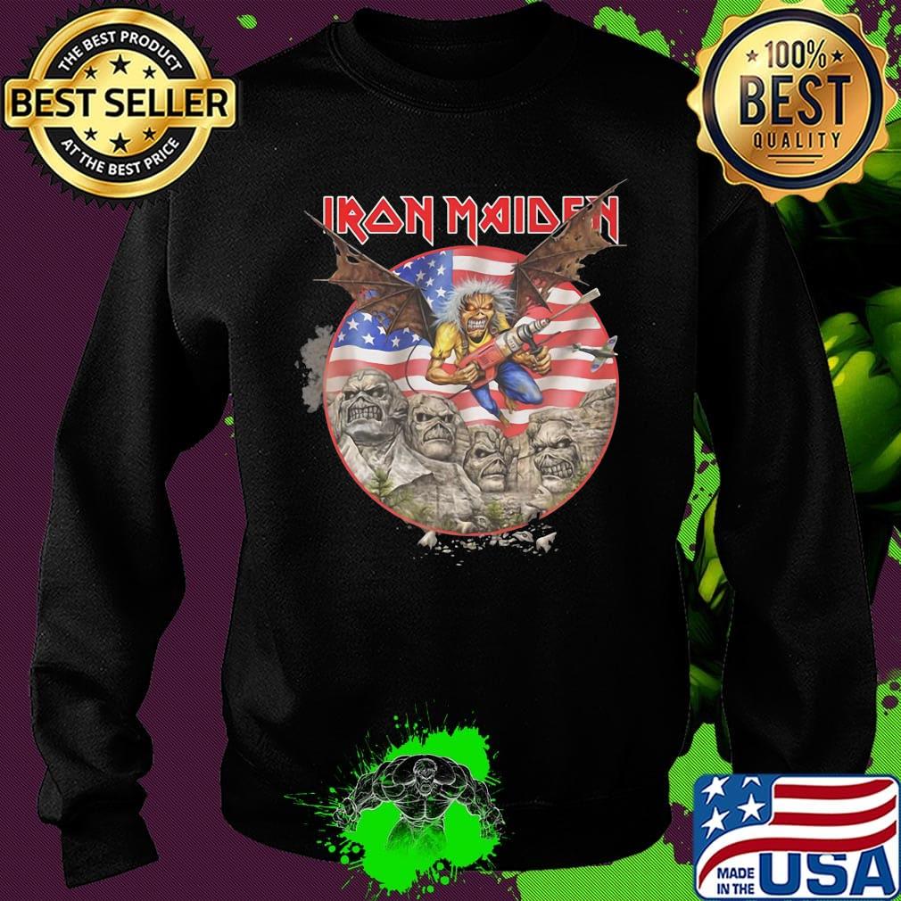 Iron maiden bat american flag independence day s Sweater Iron maiden bat american flag independence day s Sweater