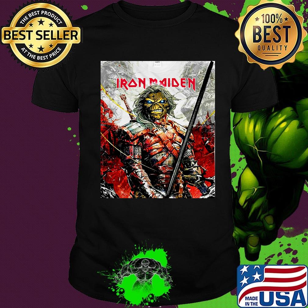 Iron maiden eddie the witcher shirt