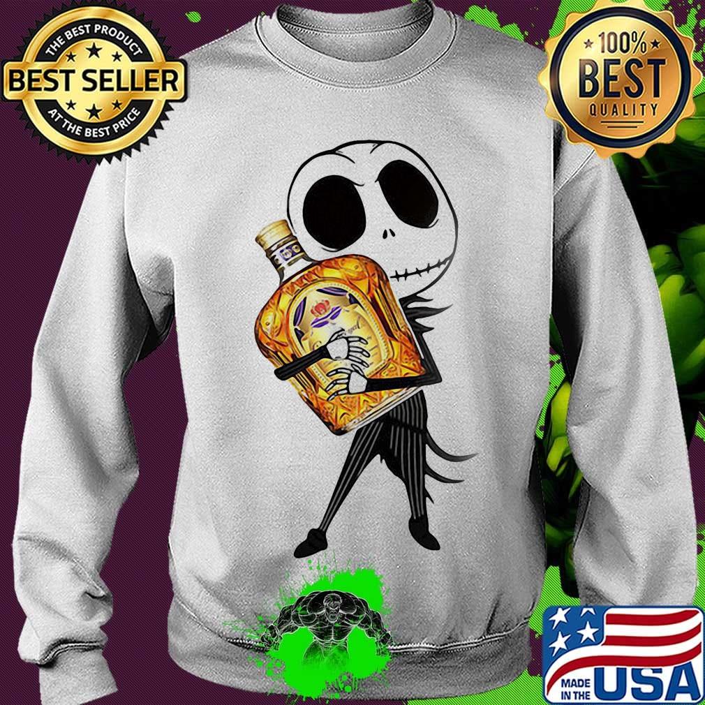 Jack skellington hug crown royal wine s Sweater Jack skellington hug crown royal wine s Sweater