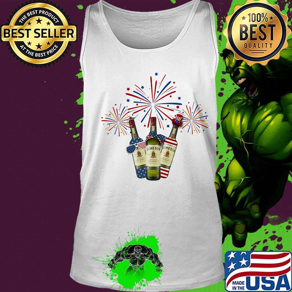 Jameson wine firework america 4th of july independence day s Tank top Jameson wine firework america 4th of july independence day s Tank top