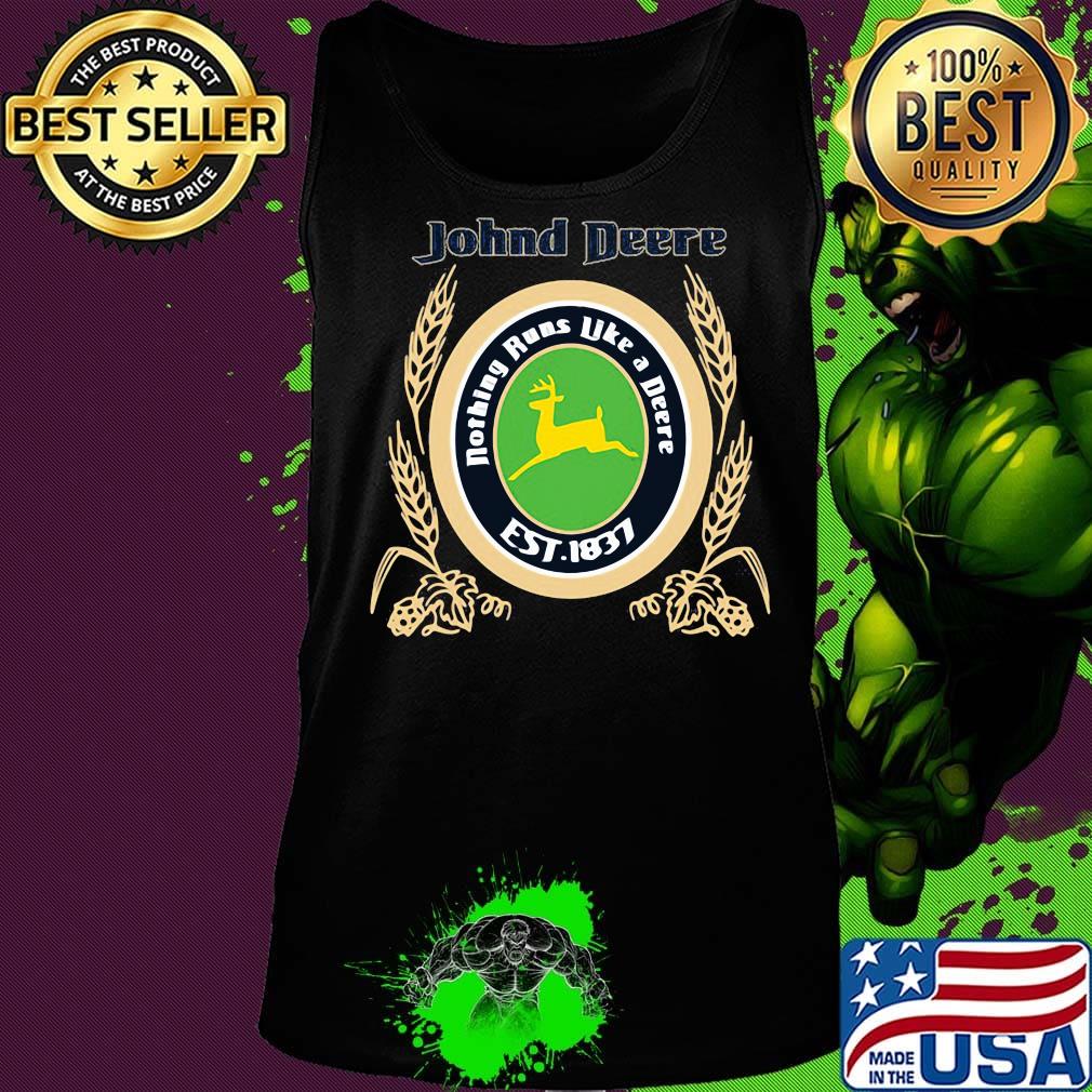 John deere nothing runs like a deere est 1837 s Tank top John deere nothing runs like a deere est 1837 s Tank top
