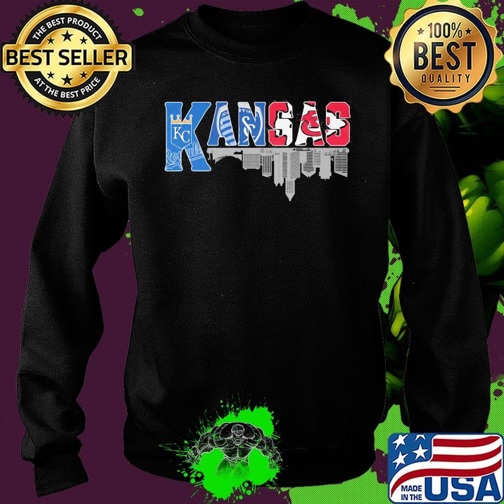 Kansas city royals and kansas city chiefs football logo city s Sweater Kansas city royals and kansas city chiefs football logo city s Sweater