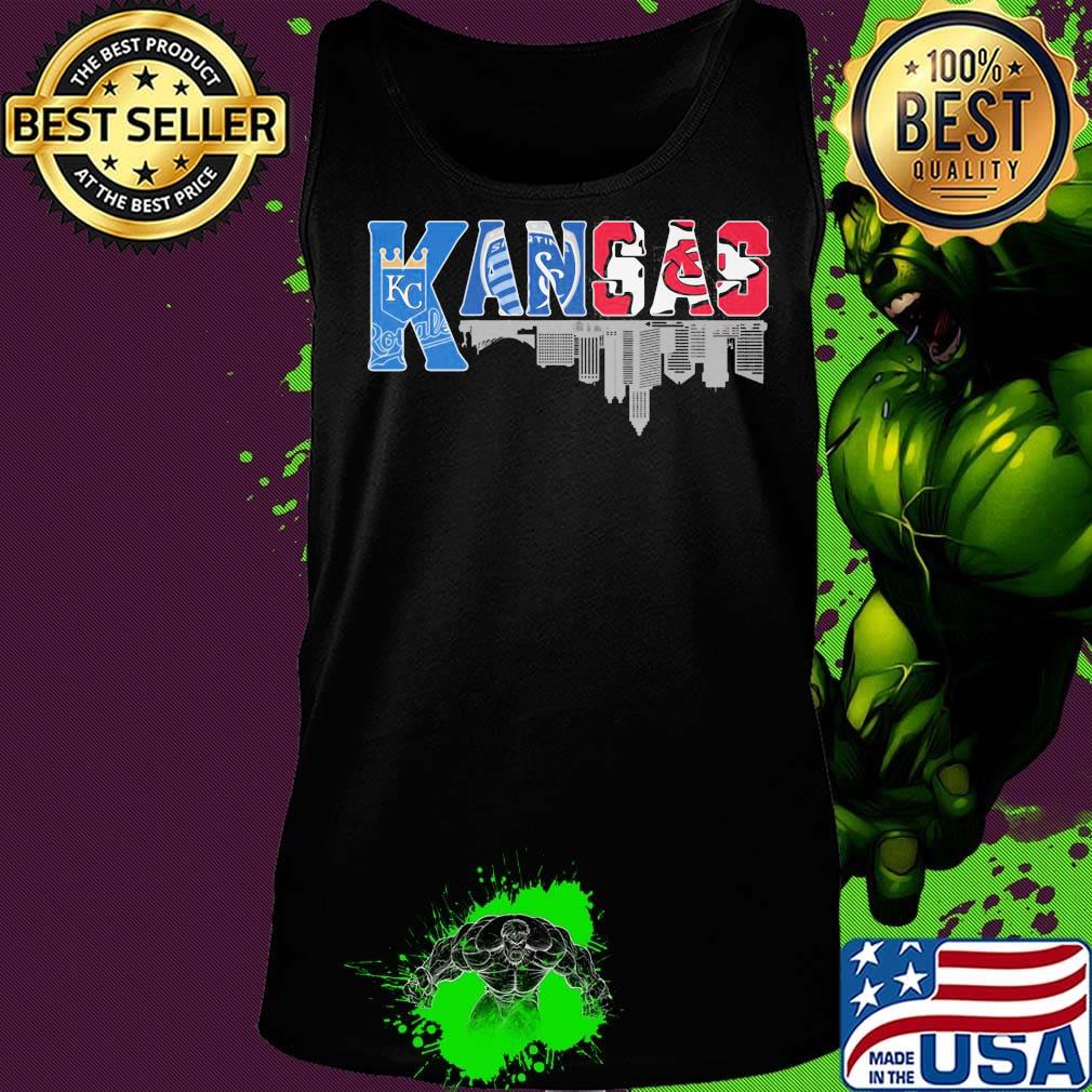 Kansas city royals and kansas city chiefs football logo city s Tank top Kansas city royals and kansas city chiefs football logo city s Tank top