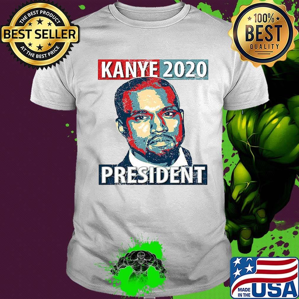Kanye 2020 president american art shirt