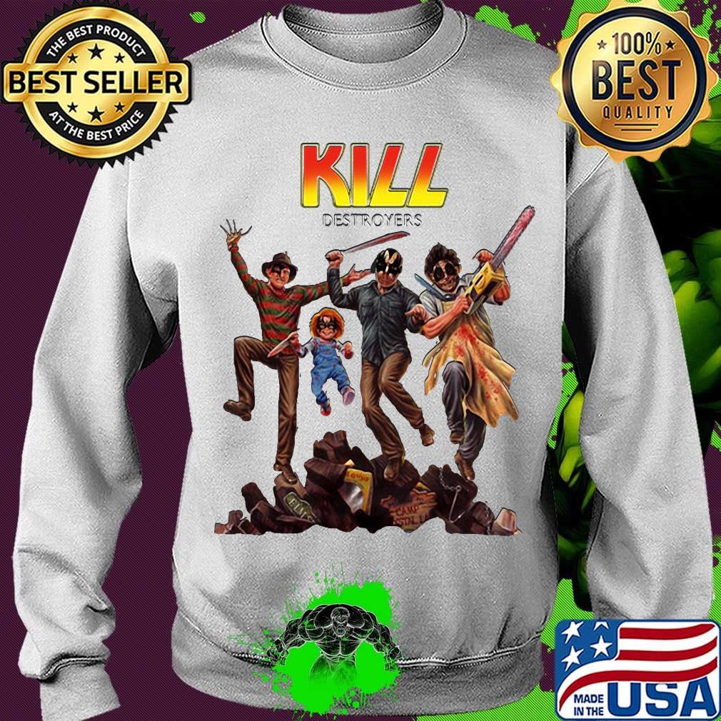Kill destroyers serial killers kiss parody s Sweater Kill destroyers serial killers kiss parody s Sweater