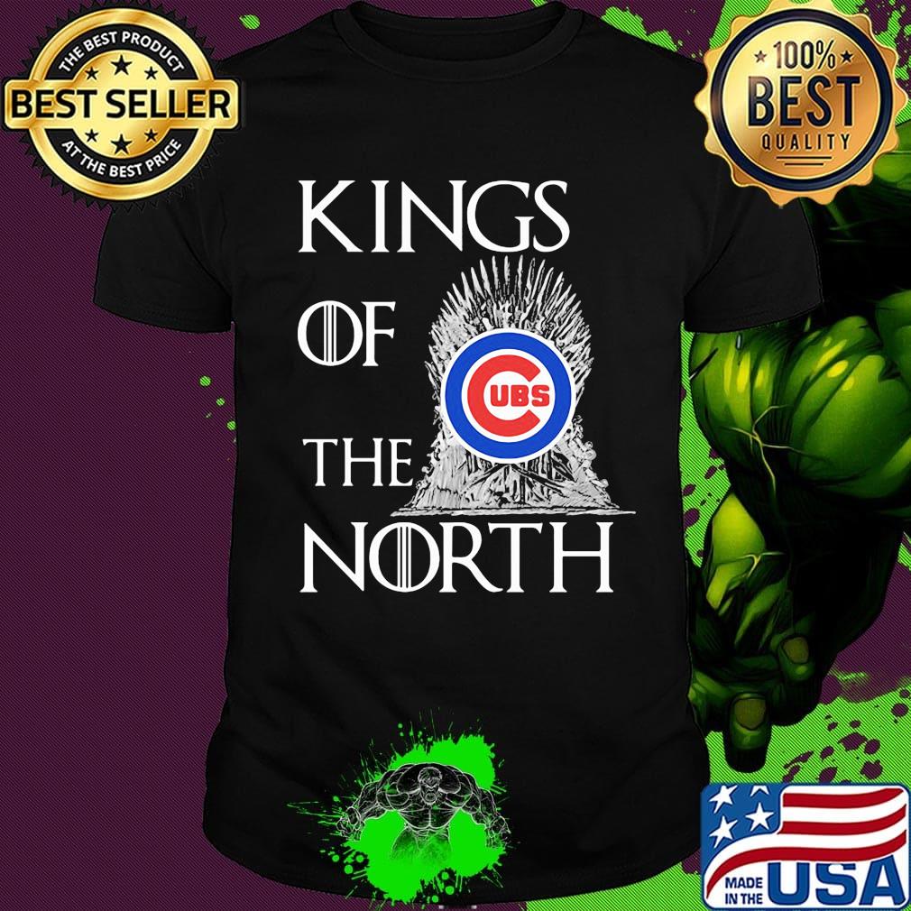 King of the north chicago cubs logo shirt
