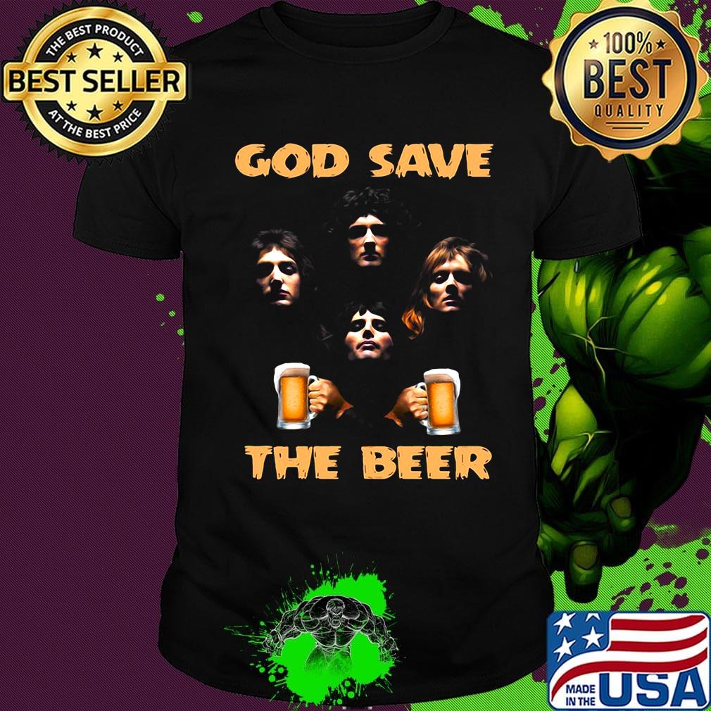Kiss god save the beer shirt