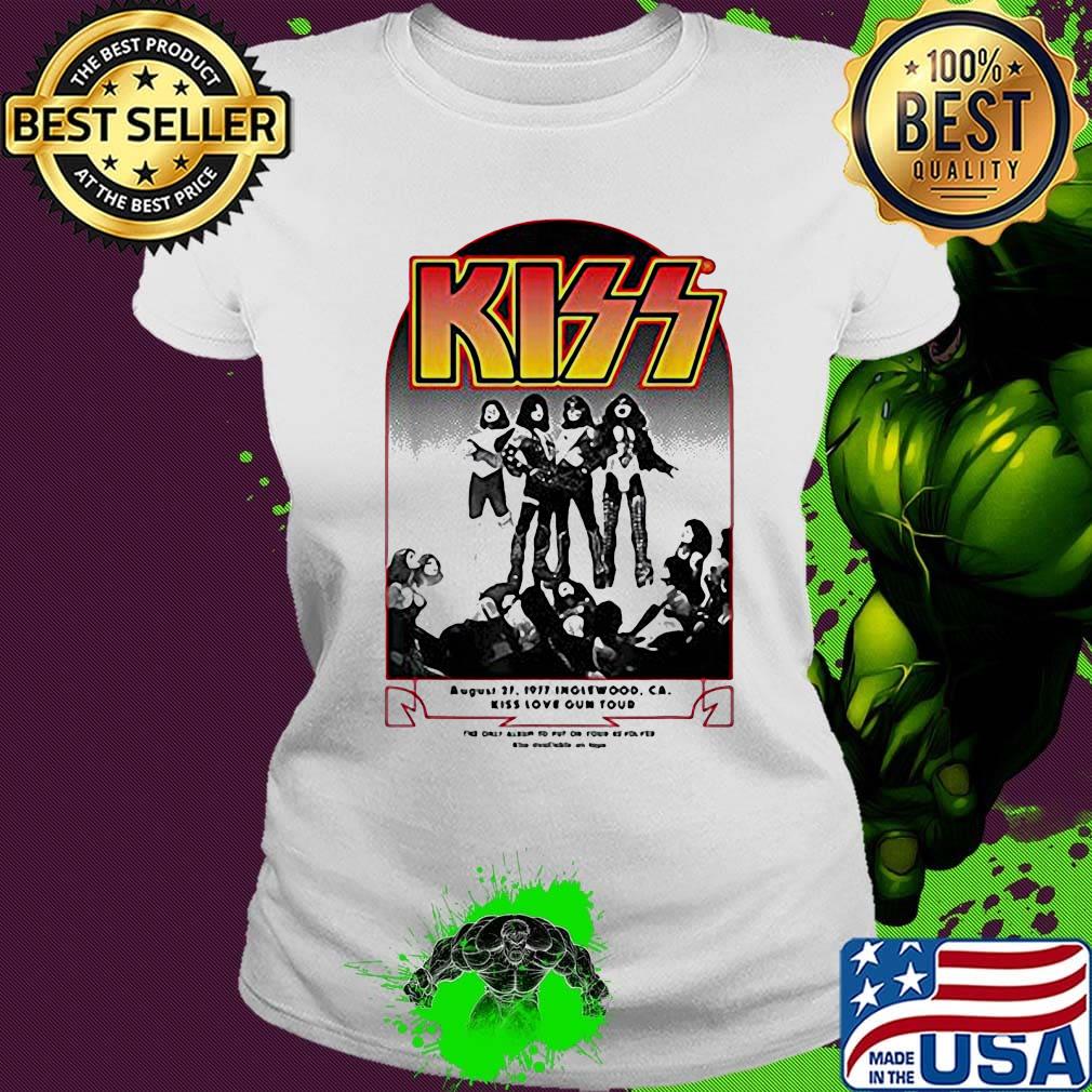 Kiss love now tour 1973 s Ladies tee Kiss love now tour 1973 s Ladies tee