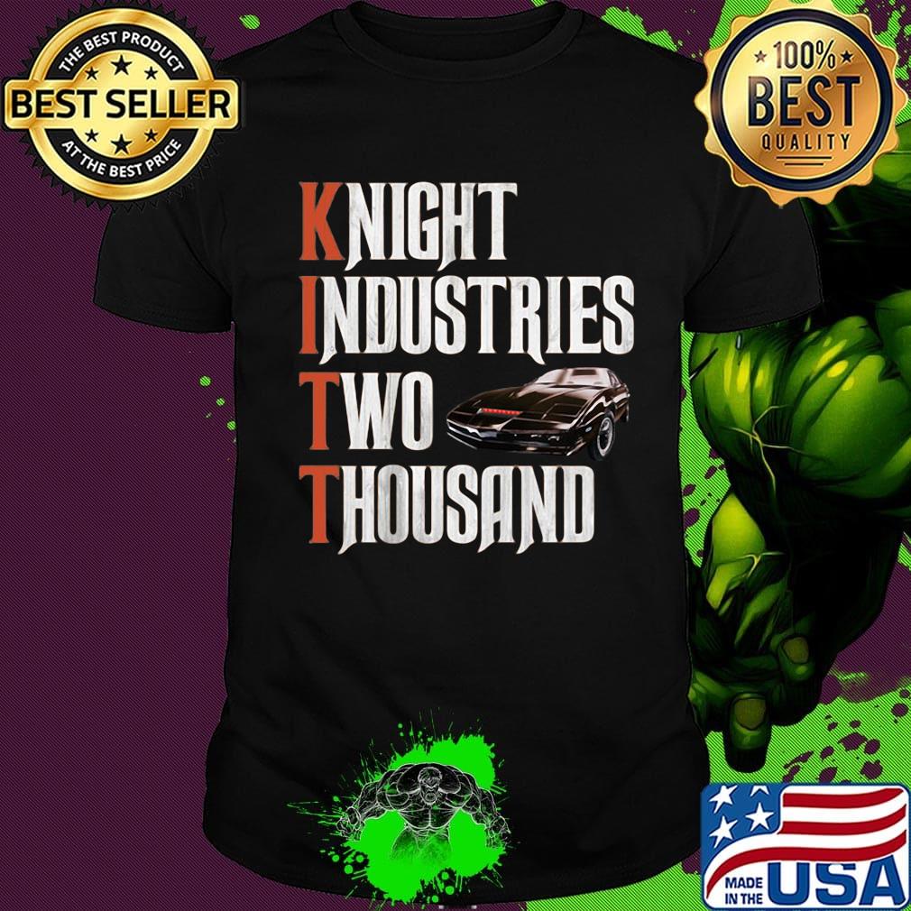 Knight rider two thousand car shirt