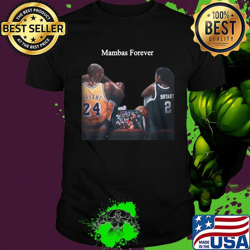 Kobe bryant and daughter mambas forever shirt