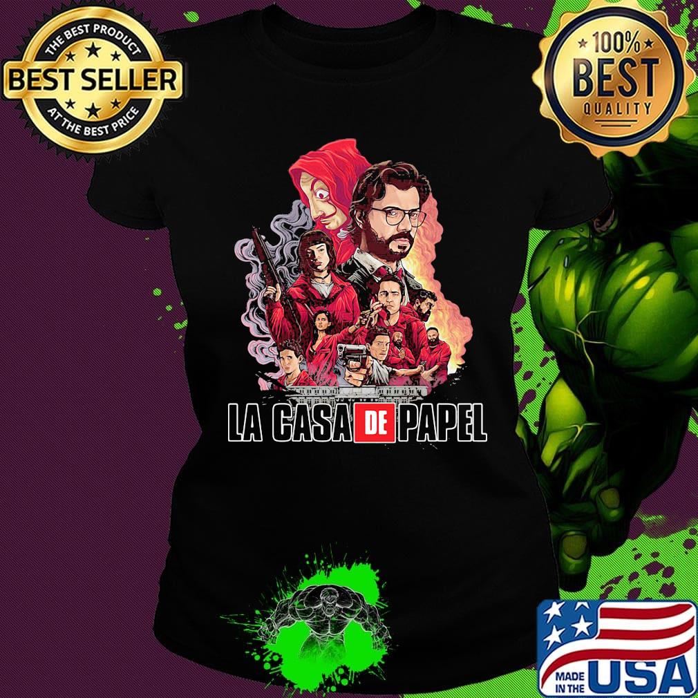 La casa de papel art s Ladies tee La casa de papel art s Ladies tee