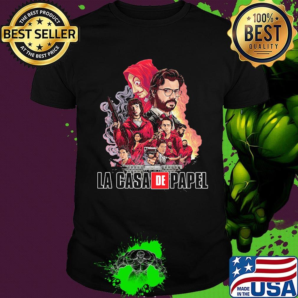 La casa de papel art shirt La casa de papel art shirt