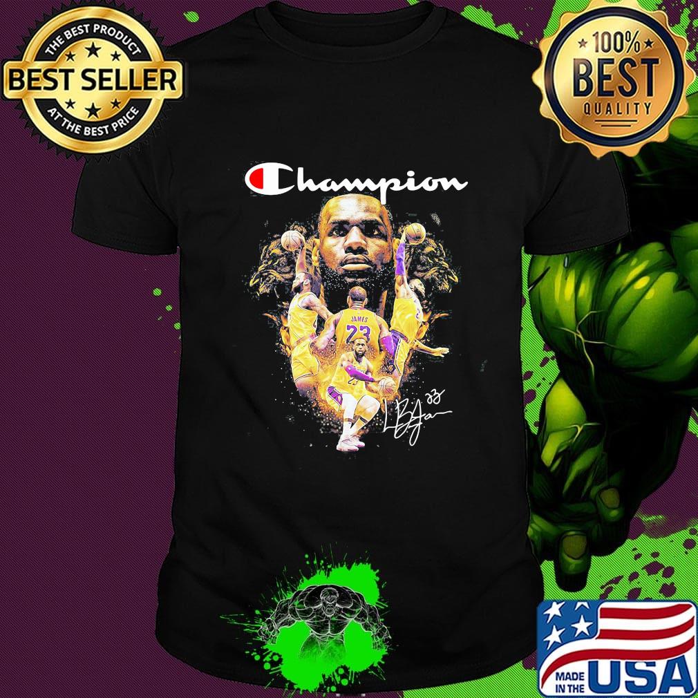 Lebron james los angeles lakers signature shirt
