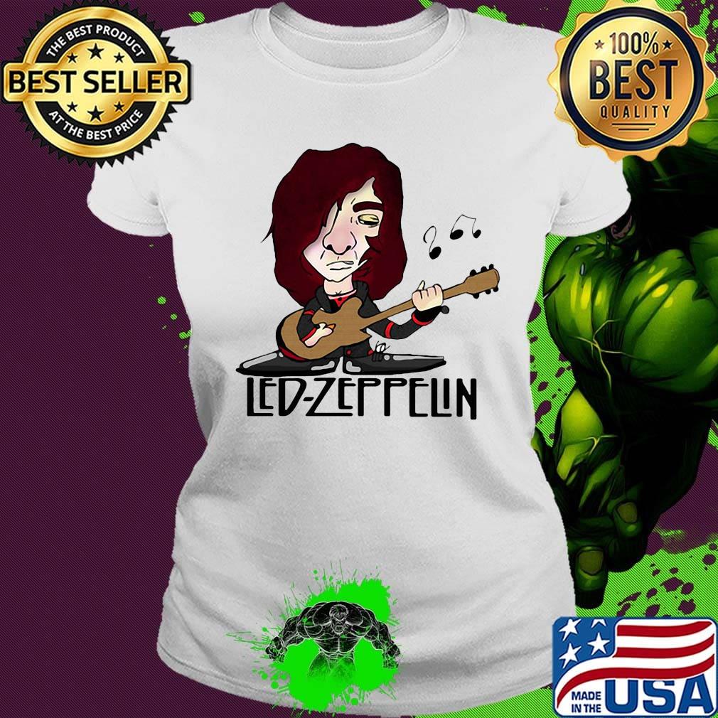Led zeppelin band playing guitar s Ladies tee Led zeppelin band playing guitar s Ladies tee