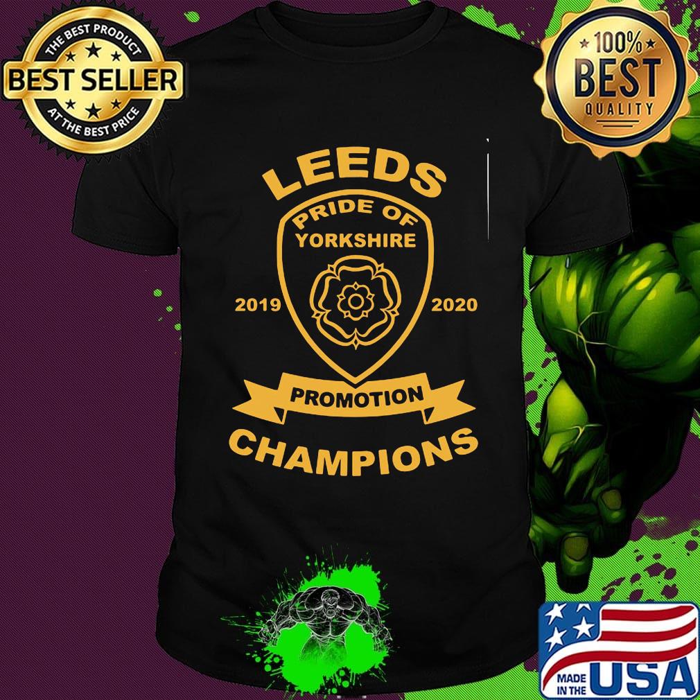 Leeds pride of yorkshire 2019-2020 promotion champions shirt