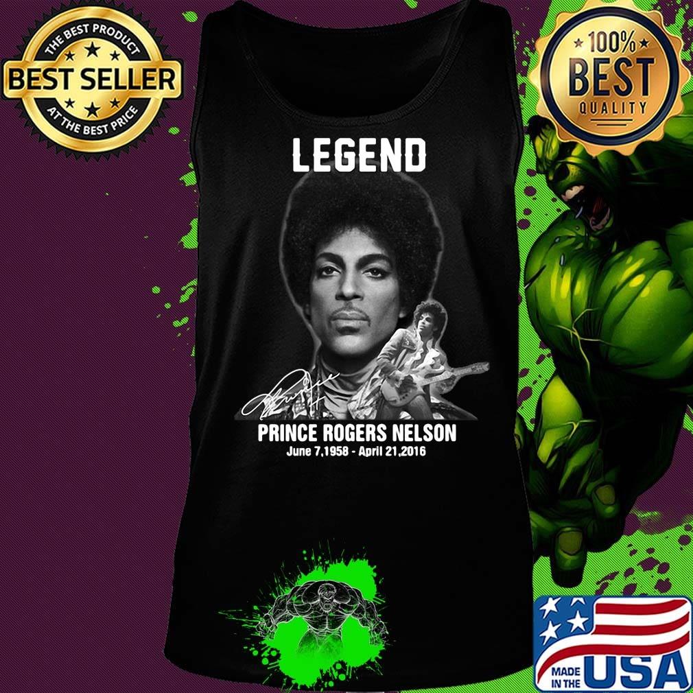 Legend prince rogers nelson 1958 2016 signature guitar s Tank top Legend prince rogers nelson 1958 2016 signature guitar s Tank top